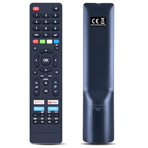 GOUYESHO Nue Télécommande de Remplacement Compatible avec Saba Changhong OK. KUNFT Princess LCB32G5SP SB32HDS204 K5132H32H K5133H40F K5130H43U K5182H24H ODL24676H-TIB ODL43850UC-TIP ODL24676H-TIB