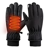 Genérico Guantes de Ciclismo | Manoplas De Dedos Completos con Pantalla Táctil - Uso para Esquí,para Mujeres En Running Ciclismo Senderismo Conducción Caminar Y Deportes