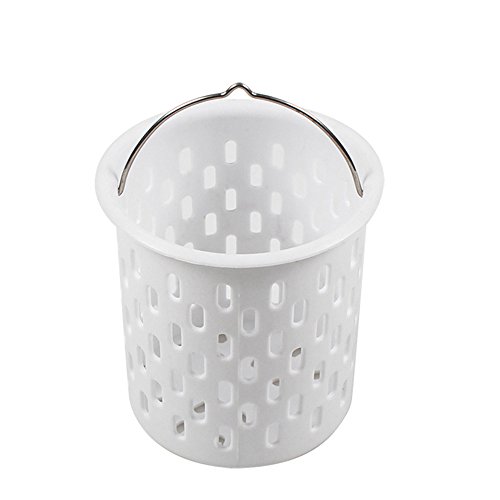 Colador de plástico blanco para fregadero Talea