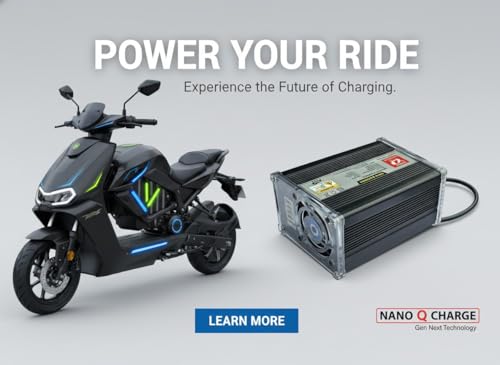 Image of 60V 6AMP Aluminium Heavy Duty Lithium Battery Charger for E-Bikes, Cut-Off Voltage 67.2V. with LED Percentage Indication, Over Load and Over Heat Protection.