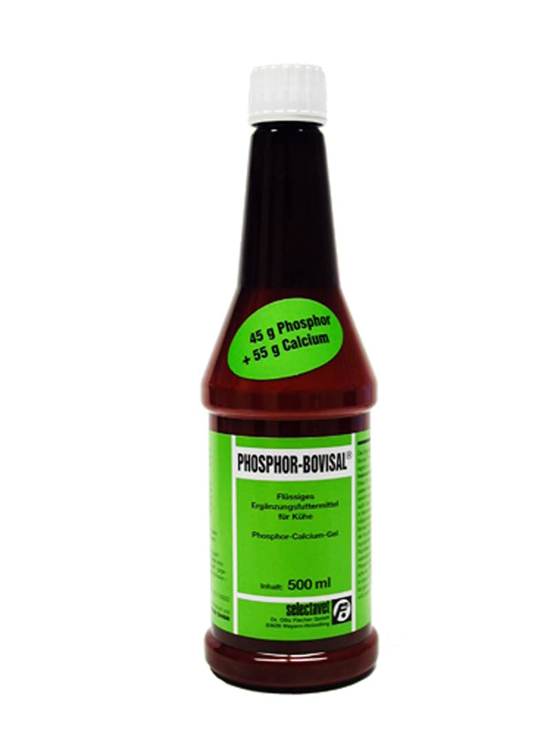 Phosphor-Bovisal 12x660 g | Phosphor, Calcium und Magnesium für Kühe | Gebärparese