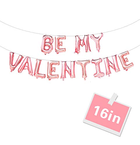 PARTY Valentine's Day Balloon, 16in Rose Gold, Decorations Supplies Banner