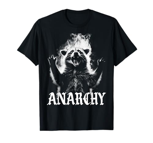 Anarchy Raccoon | Funny Weird Oddly Specific Meme T-Shirt