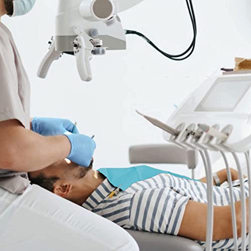 13" X 18" Dental Bibs Disposable Pack Of 125 - Soft And Waterproof Dentist Bibs Napkin For Medical Patients Dental Tray Covers - Personal Tattoo Supplies For Underpad Hygiene (13 X 18, Blue, 125) #TOP6