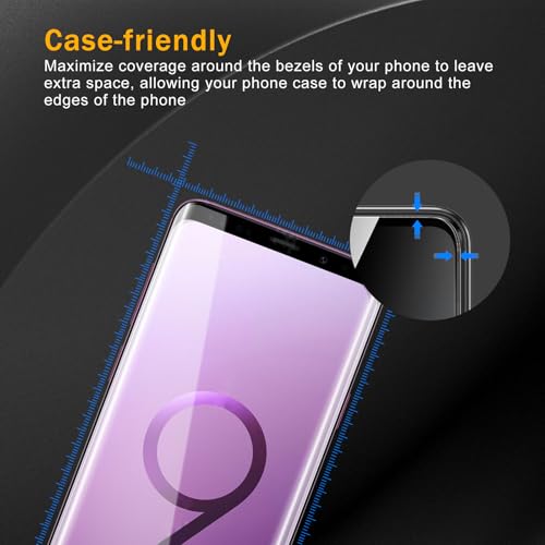 Protection écran Samsung S9 Plus verre trempé pour l'extérieur 3D - 4