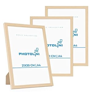 Photolini moderne fotoposterlijst van MDF met acrylglas, posterlijst, wissellijst