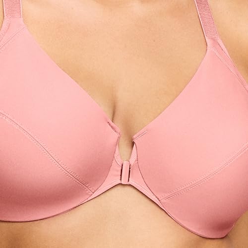 Image of Glamorise Full Figure Plus Size Front-Closure Smoothing Wonderwire Bra Underwire #1247