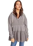 Free People SAIL Away Hoodie Sweater (Blue Grey) (S)