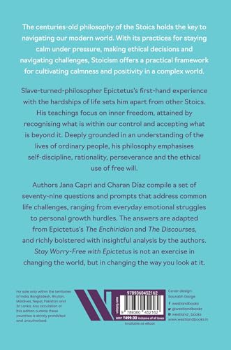 Image of Stay Worry-free with Epictetus: 79 Questions and Answers from Stoic Philosophy