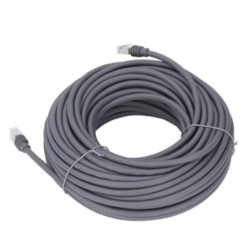 Cable satélite rectangular gen 3 cat6 impermeable de 15m con rj45 4