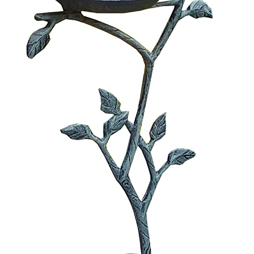 Image of Oakland Living Meadow Bird Bath, Verdi Grey