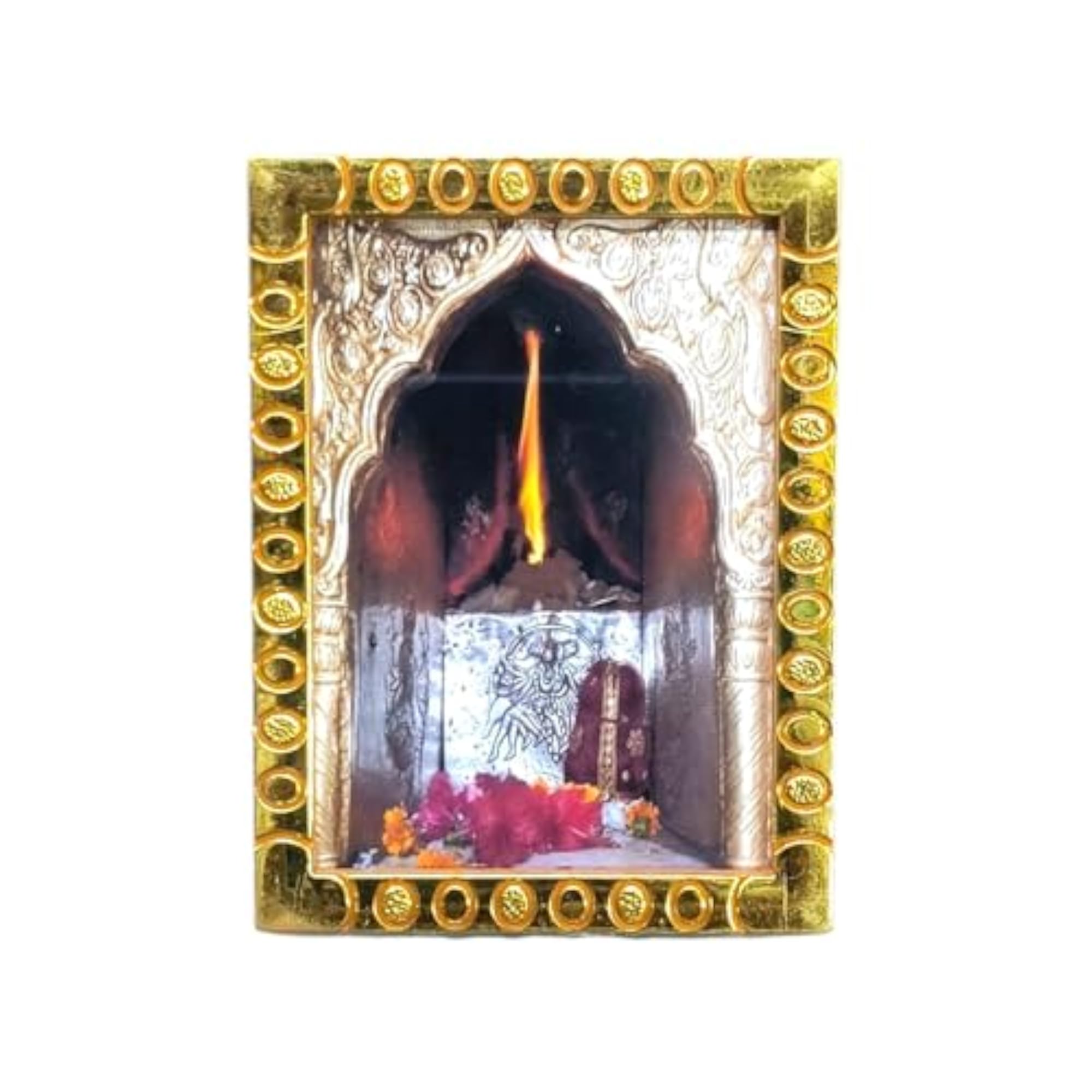 Small Maa Jwala Devi Temple Jyoti Photo Frame