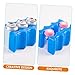 UPKOCH 4pcs Wave Ice Pack for Breast Milk Storage Durable Cooler for Nursing Moms Leak- Lightweight Safe Material Go Breastfeeding