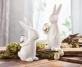 porzellan deko Der Osterhase 