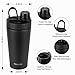 TOOFEEL Stainless Steel Shaker Bottle - 20 oz Double Walled Insulated Shaker Cup, Keeps Cold/Hot, For Protein Mixes & Gym Workout