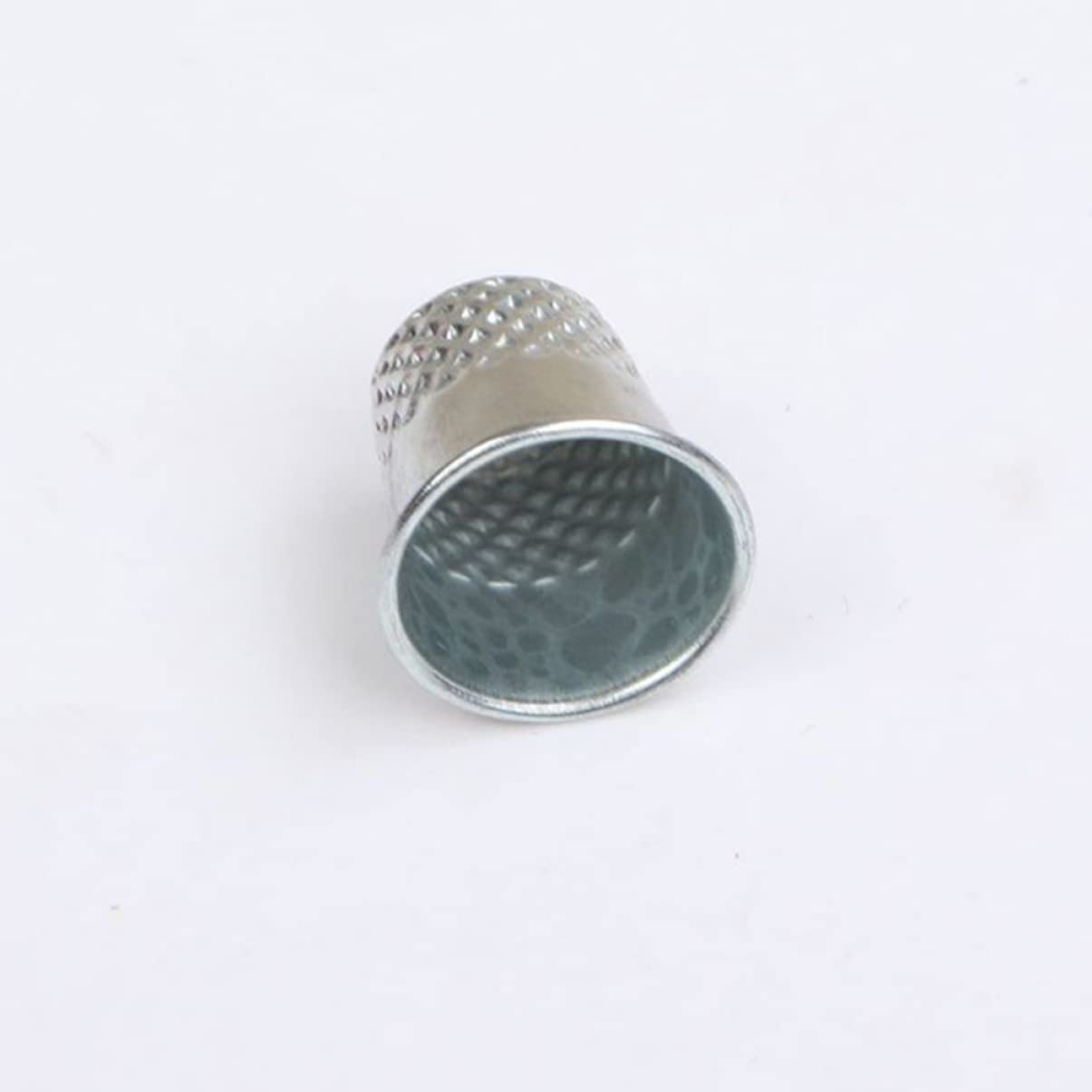 Beatifufu 50Pcs Vintage Metal Thimble Caps for DIY Crafting Finger Protectors for Quilting Sewing Needlework Essential Metal Per
