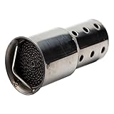 Universal 51mm Motorcycle Exhaust DB Killer Pipe Muffler Silencer Noise Eliminator Compatible with...