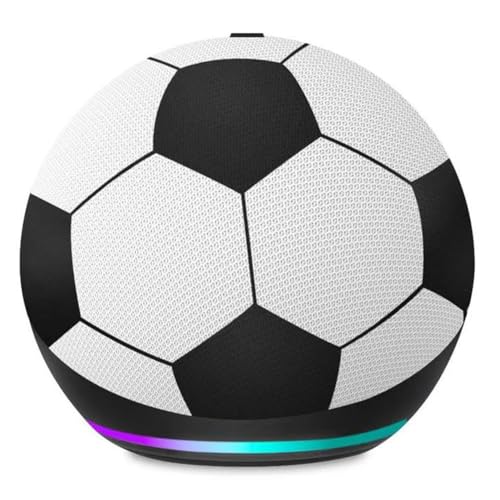 Vryzmo Altavoz Bluetooth Portátil con Luces LED para Aficionados Al Fútbol: Altavoz Inalámbrico con Sonido Profundo, Sincronización de Ritmo y Espectáculo de Luces.