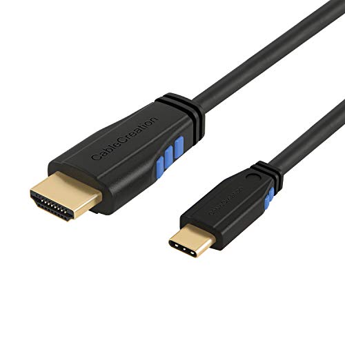 CableCreation USB C to HDMI 16ft/4.5M Cable, 4K Type-C to HDMI Adapter Thunderbolt 3 Compatible, Compatible with MacBook Pro 2019,Surface Go, XPS 13, Yoga 920, LG G7 Galaxy S10 to TV,Projector,Monitor