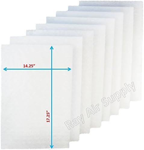 RAYAIR SUPPLY 16x20 Replacement Filter Pads Compatible with Totaline CG1000 Air Cleaner 16x20 Refills (4 Pack)