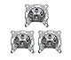 Triax EDS 322 F 3-Fach Antennen Twin Satdose (3 Stück)