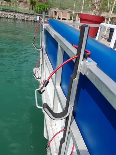 PONTOON BOAT SOLUTIONS, Pontoon Boat Wide Ski Solution with Storage Rack