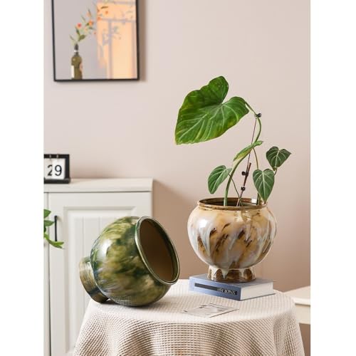 Pot de fleurs de salon en céramique pour sublimer vos plantes - 6