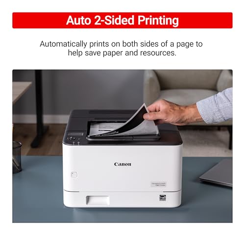 Image of Canon imageCLASS LBP172dw - Monochrome Duplex, Wireless Laser Printer, Single Function, Home Office, Mobile Ready, 1 Year Limited Warranty, 35 PPM, White