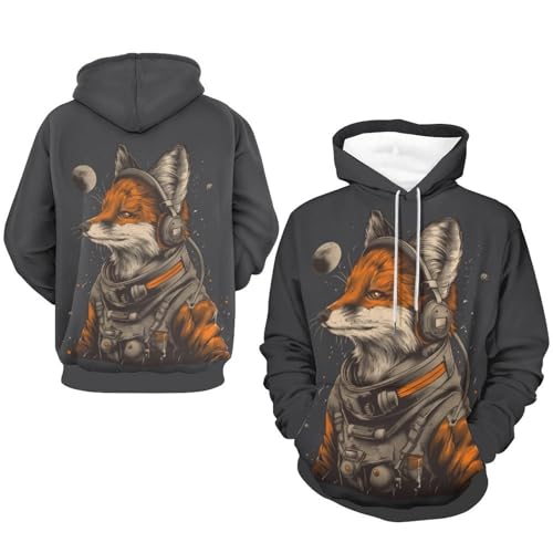 Sweatshirt Renard Spatial idéal pour vos sorties urbaines décontractées - 7