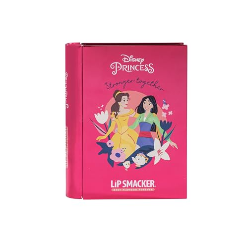 VARIETÀ: Il nuovo Disney Beauty Book Tin di Lip Smacker ha tutto ciò di cui si ha bisogno per le occasioni speciali: un fiocco per i capelli, un separatore per l'applicazione dello smalto e un applicatore in spugna per il trucco
