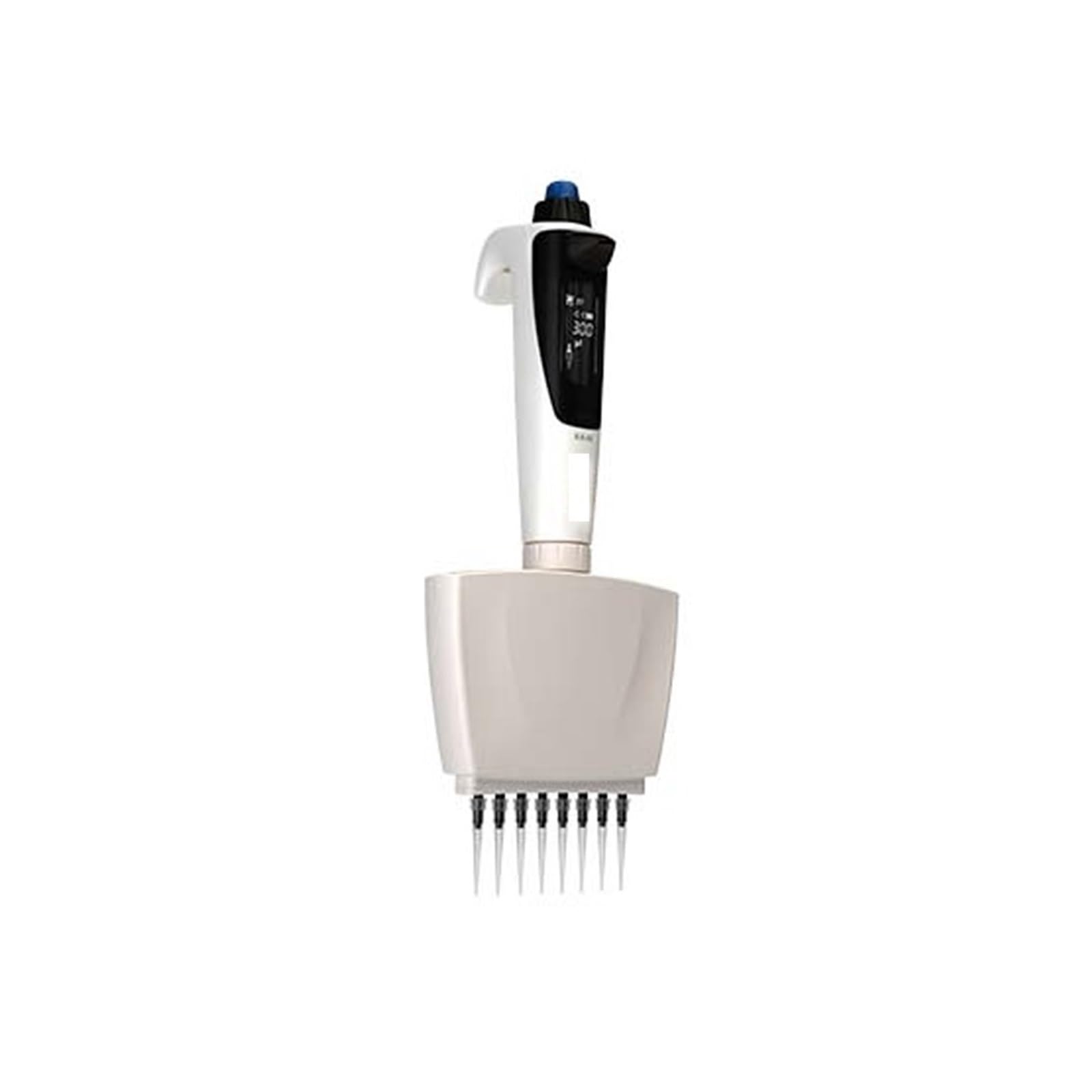 Pipette, Multifunktionale elektrische Achtkanalpipette 0,5–10 ul/10–100 ul/30–300 uldPette Elektrische Pipette Laborpipette(8 Channels 0.5-10ul)