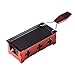 Une raclette à la Bougie, Poêlons Four Lent Fromage Pain Grill, Faites Fondre Votre Fromage en 3 Minutes Pour, Devant la télé ou même en Pique Nique, Spatule inclues