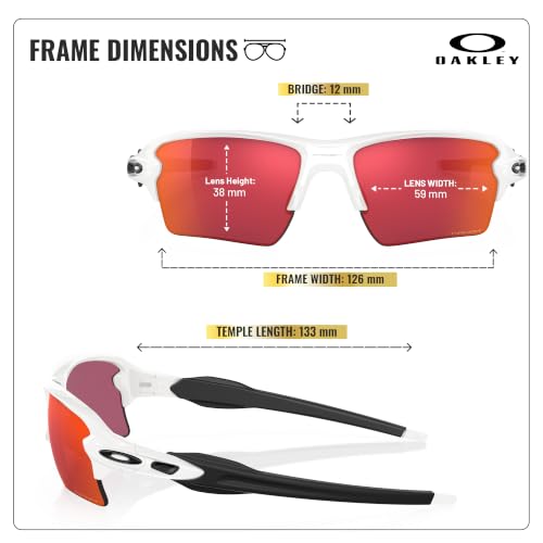 Image of Oakley FLAK 2.0 XL OO9188 Rectangle Shape Sunglasses With Official Eyewear Kit