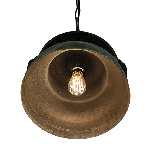 Milk Can Pendant In Weathered Zinc #TOP1