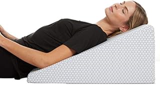 Cooling Wedge Pillow - 10 Inch Bed Wedge Pillow - 24 Inch Wide