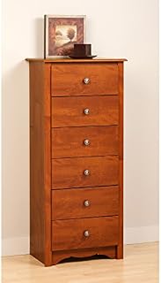 Cherry Monterey Tall 6 Drawer Chest