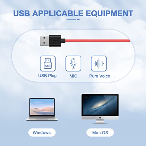 Nubwo Hw03 Usb Headset For Computer, Wired Computer Headset With Microphone, In-Line Control For Office, Classroom, Chat, Online Class, Meeting #TOP1