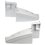 Liebherr Befestigungsklammern für Gefrierschrankregal, rechts und links, Ersatzteil für Kühlschrank, Originalteil