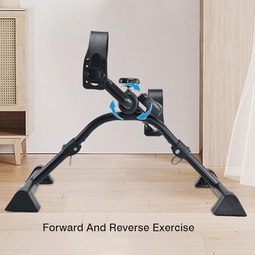 Pedal Exerciser bicicleta mini portátil con resistencia miniatura 6