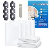 Durable et résistante : Fabriquée en fibre de polyester de haute qualité, cette moustiquaire fenetreest non seulement résistante aux déchirures, mais aussi aux rayures. Sa résistance, son extensibilité et sa flexibilité exceptionnelles garantissent une très longue durée de vie. Elle vous offre une protection physique non toxique, saine, complète et durable, ainsi qu'une solution durable pour votre maison.