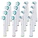 Oral B Replacement Brush Heads- Oral B Braun Ortho & Power Tip Generic Replacement Toothbrush Head- 20 Pack of OralB Electric Toothbrush Heads for Braces Alayna