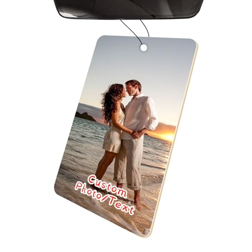 Personalised Car Air Freshener with Photo Custom Scented Decor