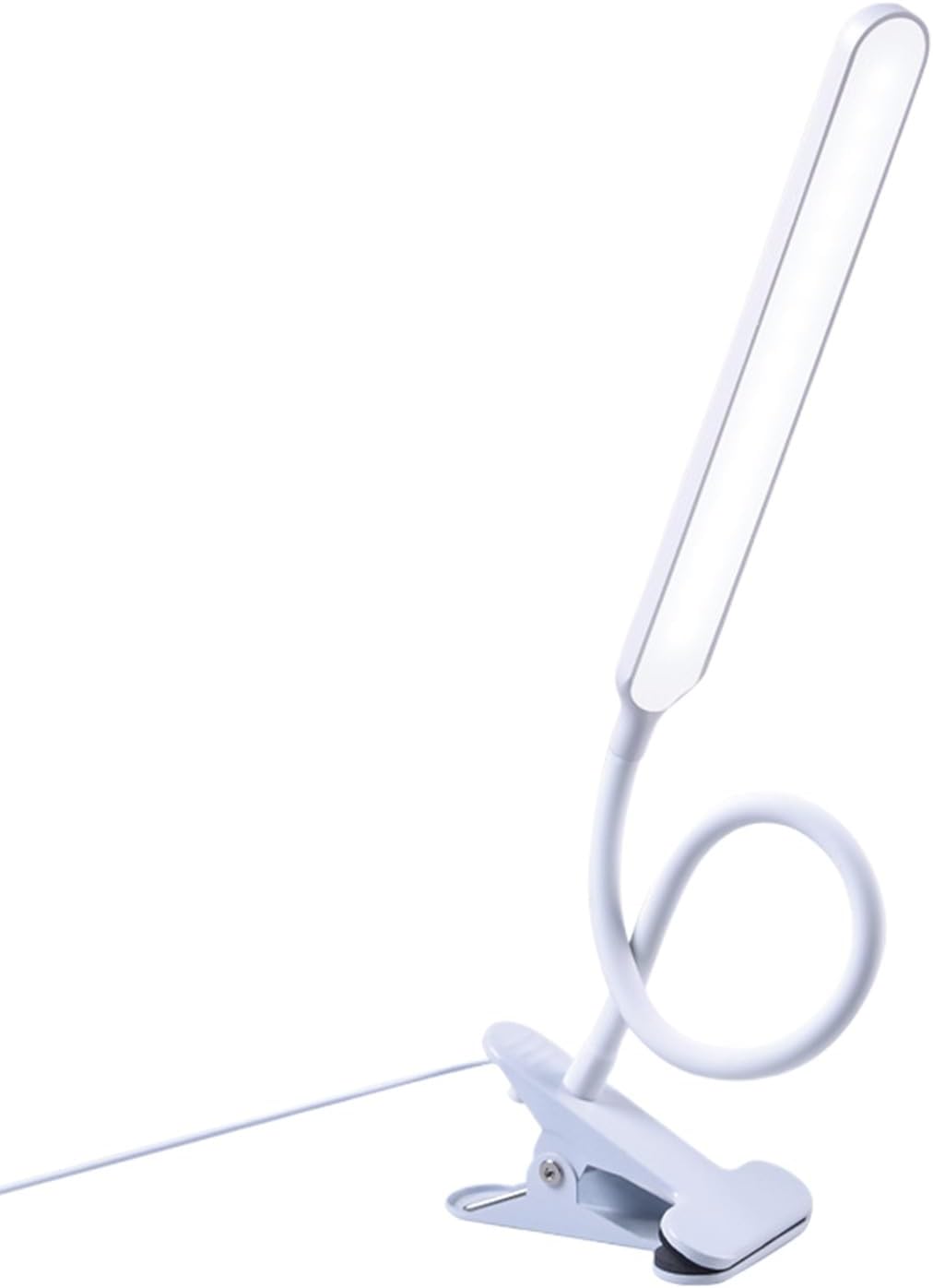 Clip Lamp for Desk - Adjustable Gooseneck Lighting Supplies - Nursery Room Light | for Students Artists Musicians Workshop Bedside Home Office Vanity Workbench Dorm Bedroom Nursery Nightstand