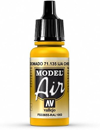 Vallejo Model Air 17 ml Acrylic Paint - Fluorescent Red