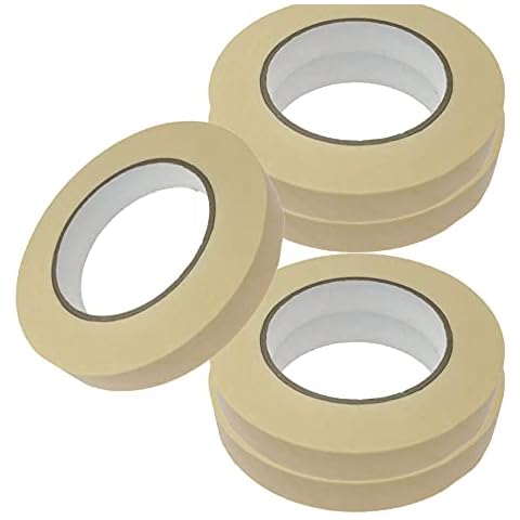 MUHWA 5 Rolls Autoclave Tape Steam Indicator Tape Sterilization Indicator Tape, Width -1.25cm(1/2") Cover