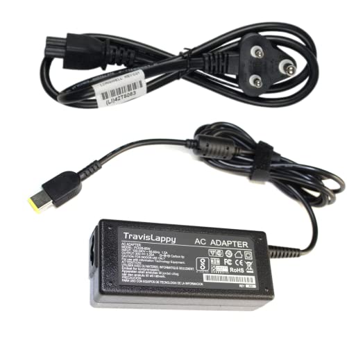 Image of 20V 3.25A 65W Laptop Adapter Charger for Lenovo ThinkPad X250 Pin Size - USB Square Type