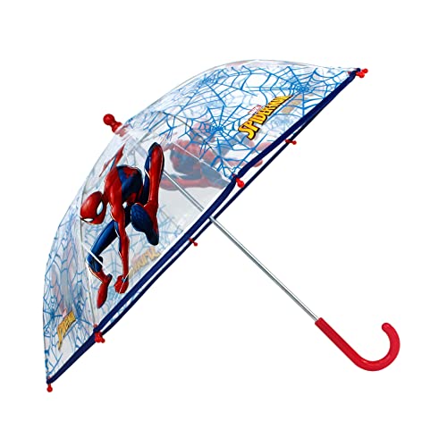 Spiderman Plastica Trasparente Ombrello 24