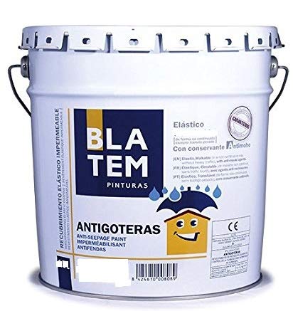 Pintura antigoteras Blatem incolora 15 lt.