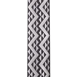D’Addario Sangle D’Addario Auto Lock pour guitare, motif Black Padded Geometric - Les Beatles, Paul McCartney, John Lennon, RIngo Starr, George Harrison D'Addario Sangle D'Addario Auto Lock pour guitare, motif Black Padded Geometric – Image 2