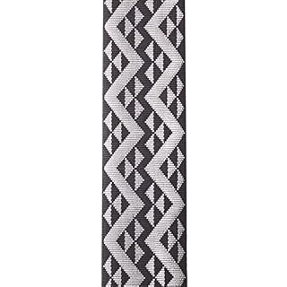 D’Addario Sangle D’Addario Auto Lock pour guitare, motif Black Padded Geometric - Les Beatles, Paul McCartney, John Lennon, RIngo Starr, George Harrison D'Addario Sangle D'Addario Auto Lock pour guitare, motif Black Padded Geometric – Image 2